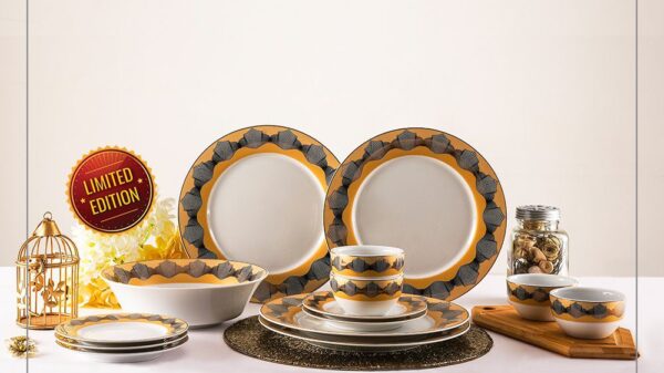 ORITSU Iris dinner set