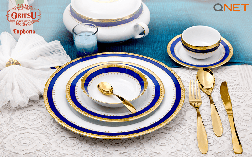 Add a Pop of Royal Blue to Your Tabletop With ORITSU Euphoria