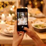 A beautiful spread of luxury dinner set decorating a tabletop